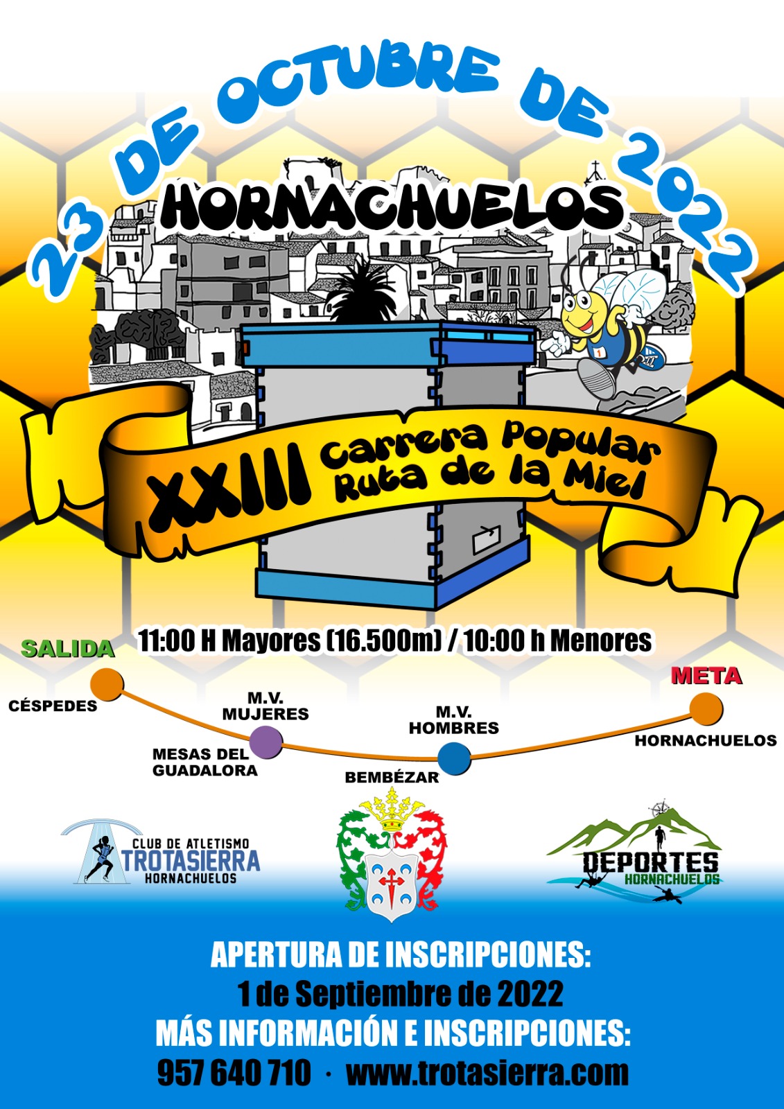 Información de carrera XXII CP RUTA DE LA MIEL Información de carrera XXII CP RUTA DE LA MIEL