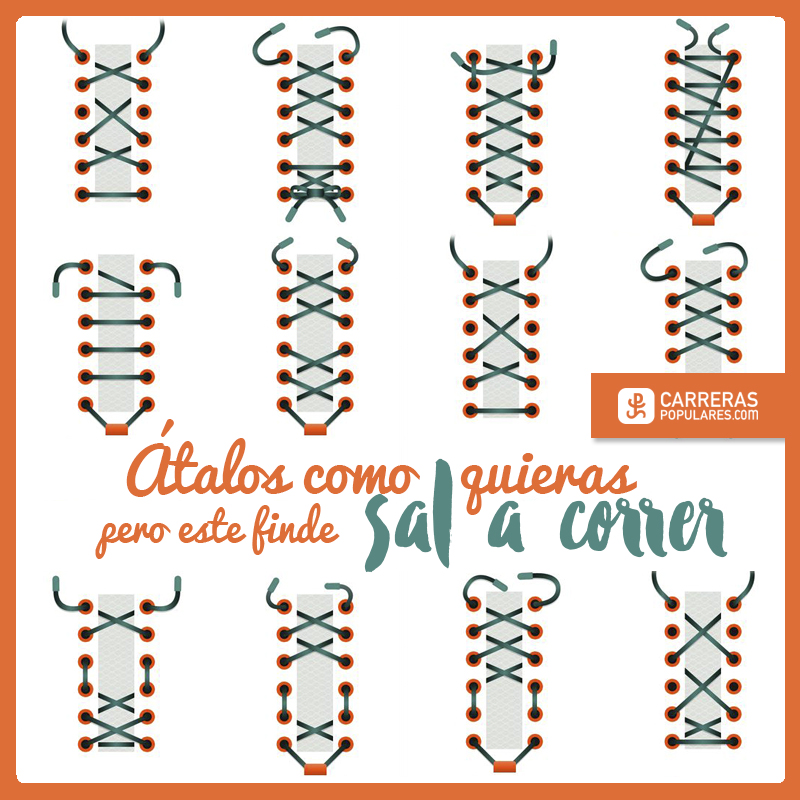 Átalos como quieras pero este fin de semana ponte las zapatillas y ¡A CORRER!
