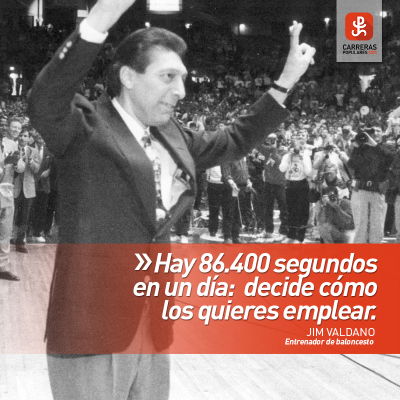 Hay 86.400 segundos en un día: decide cómo los quieres emplear.