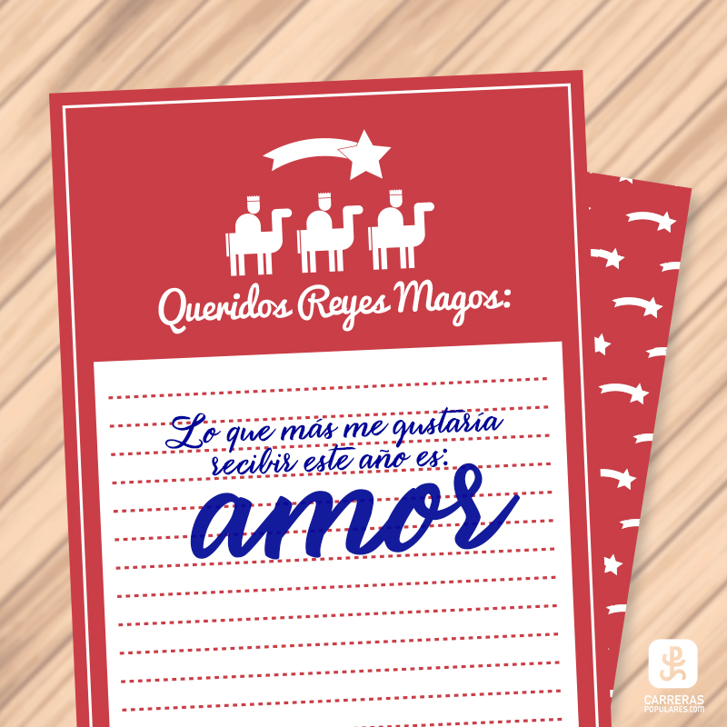 Queridos Reyes Magos este año pido mucho amor para todos