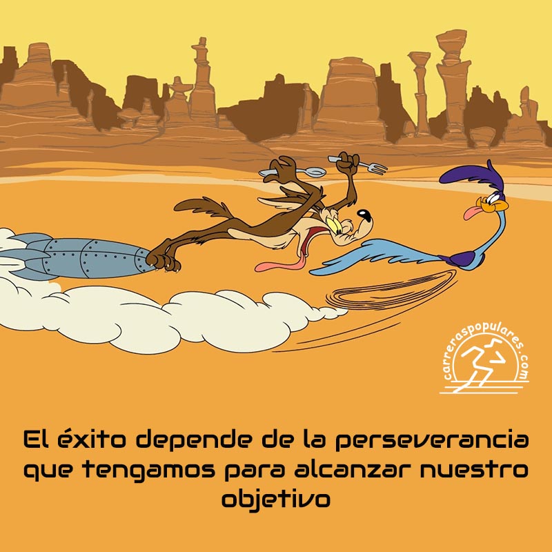 El éxito depende de la perseverancia que tengamos para alcanzar nuestro objetivo