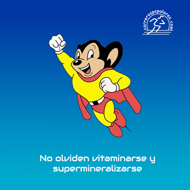 No olviden vitaminarse y supermineralizarse