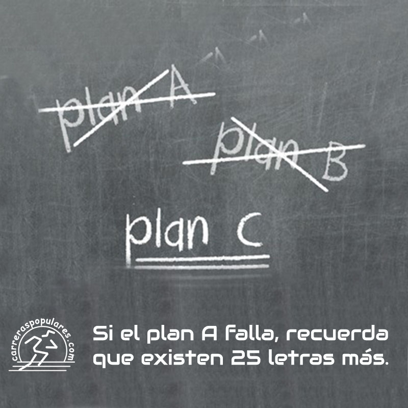 Si el plan A falla, recuerda que existen 25 letras más