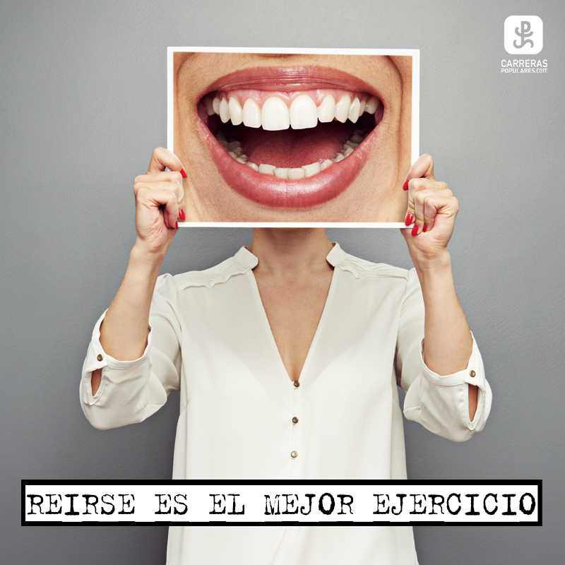 Reirse es el mejor ejercicio