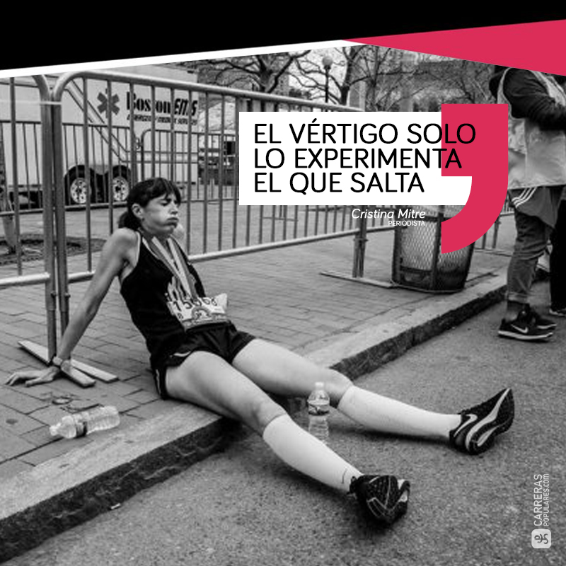 El vértigo solo lo experimenta el que salta