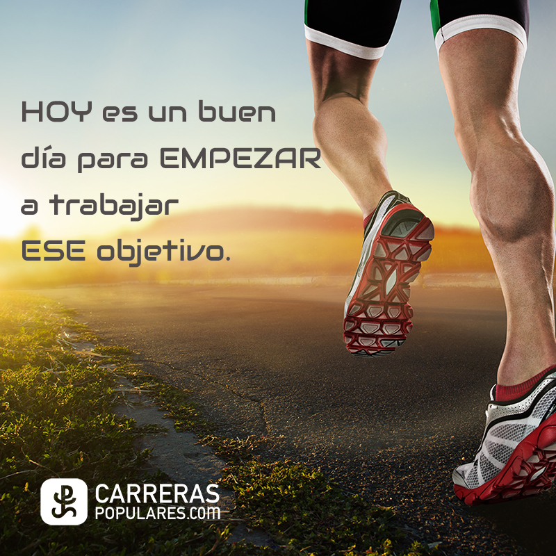 HOY es un buen día para EMPEZAR a trabajar ESE objetivo. ?#?Empezarconbuenpie?