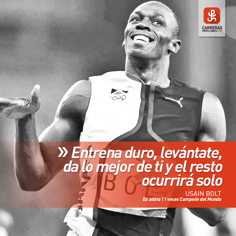 ´Entrena duro, levántate, da lo mejor de ti y el resto ocurrirá solo´