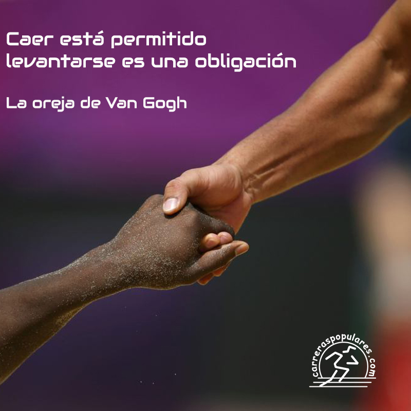 Caer está permitido levantarse es una obligación - La oreja de Van gogh