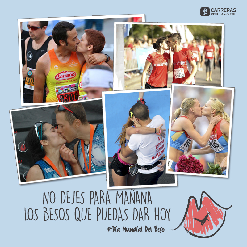 No dejes para mañana los besos que puedas dar hoy