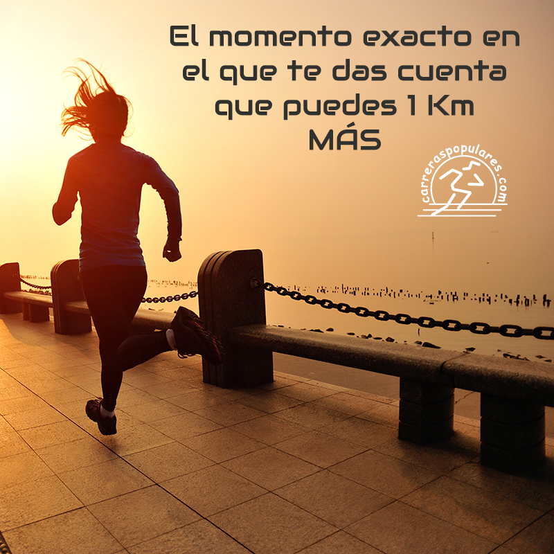 El momento exacto en el que te das cuenta que puedes 1 Km más