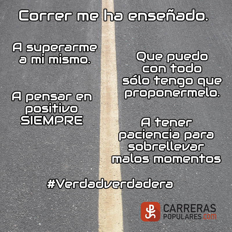 Correr me ha enseñado