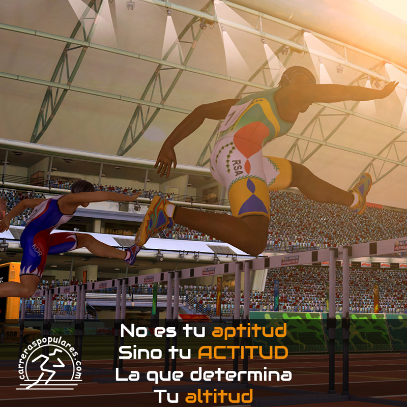No es tu APTITUD, sino tu ACTITUD, la que determina tu ALTITUD