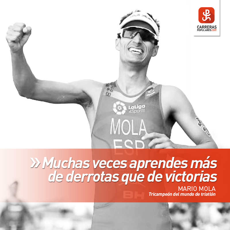 Muchas veces aprendes más de derrotas que de victorias