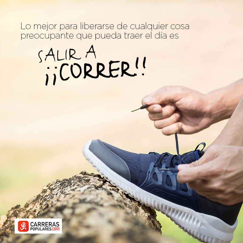 “Todo el que ha corrido sabe que su valor más importante es que elimina tensión y que permite liberarse de cualquier otra cosa preocupante que pueda traer el día”