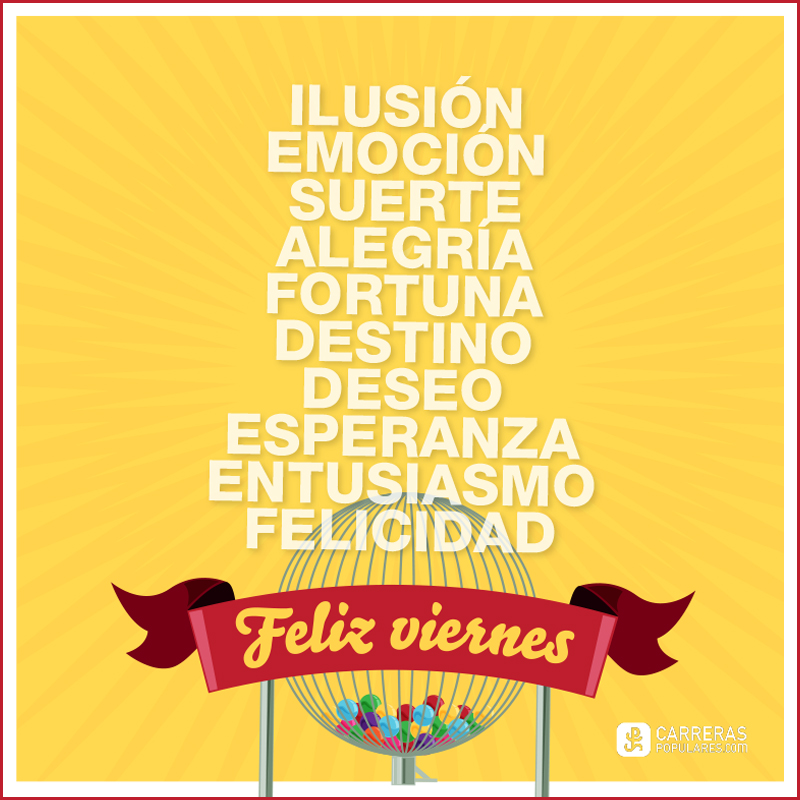 Alegría, emoción y esperanza. ¡La suerte está echada!