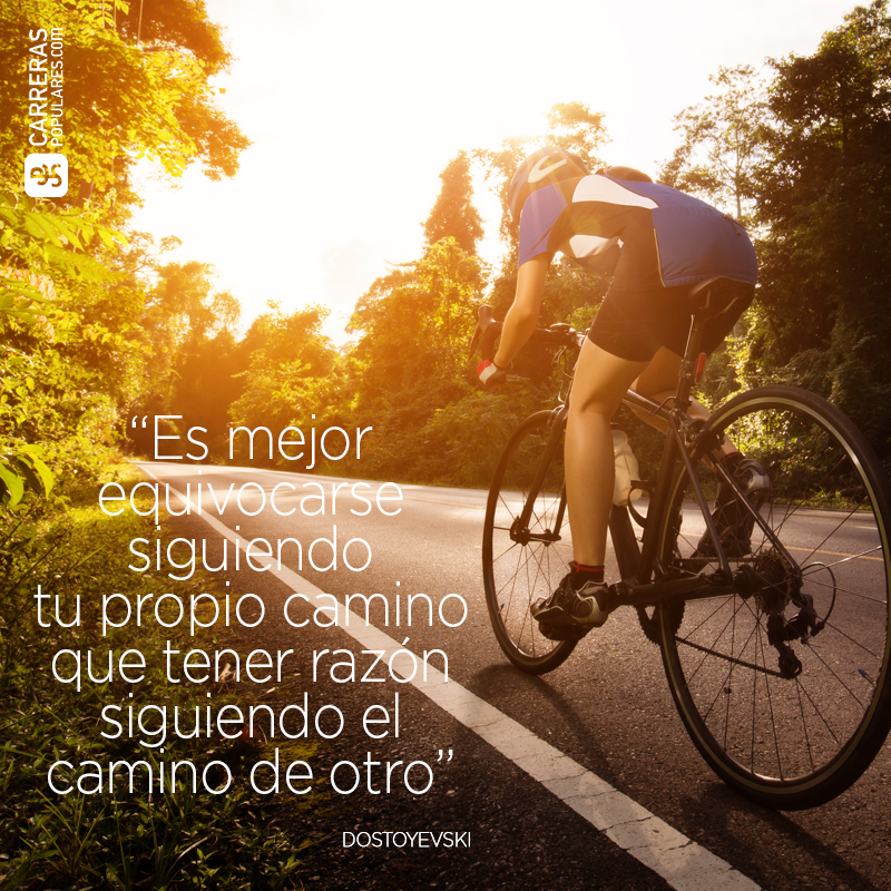 Es mejor equivocarse siguiendo tu propio camino que tener razón siguiendo el camino de otro