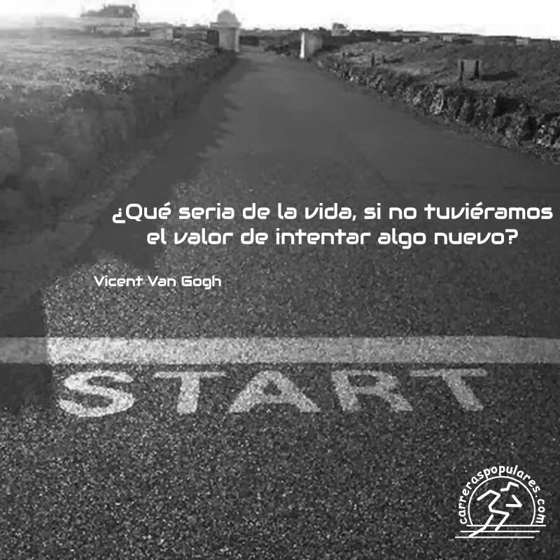 ¿Qué seria de la vida, si no tuviéramos el valor de intentar algo nuevo? - Vincent Van Gogh