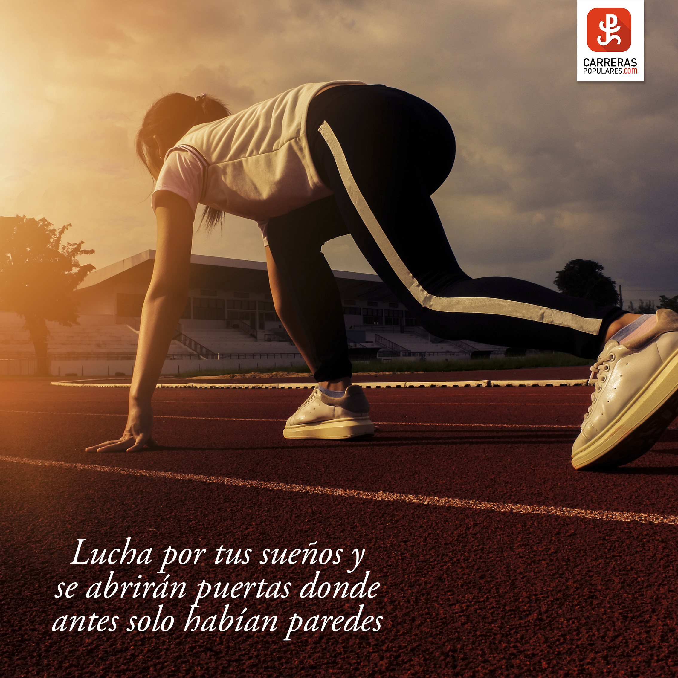 Lucha por tus sueños y se abrirán puertas donde antes solo habían paredes.