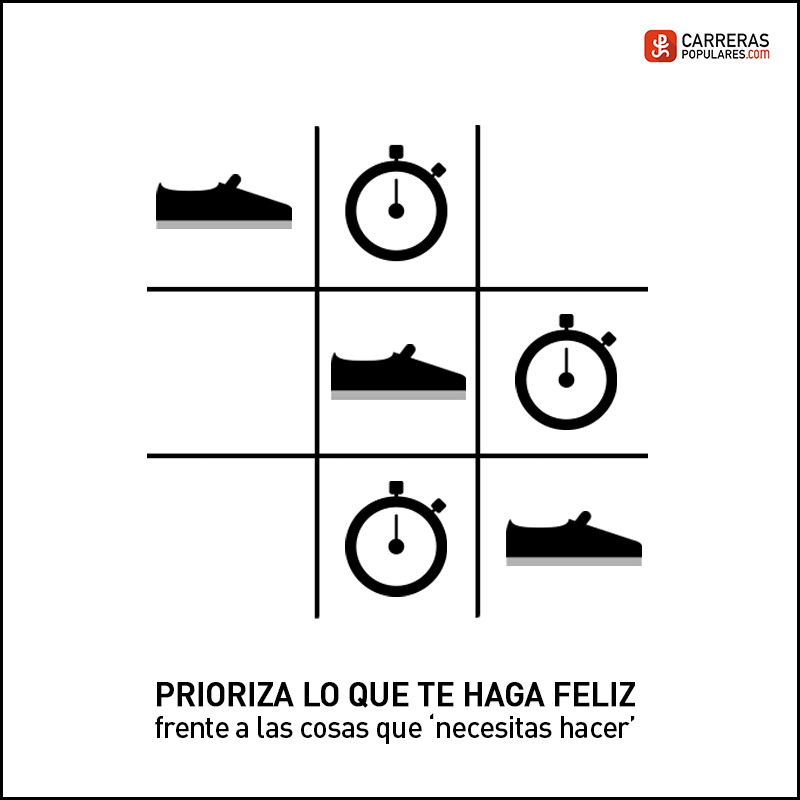 Prioriza lo que te haga feliz