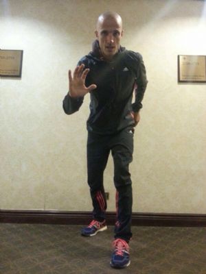 Tras su retirada de la competición del alto nivel, Chema Martínez mantiene sus ganas de ganar siempre que se enfrenta a una carrera