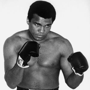 El campeón del mundo de boxeo, Ali