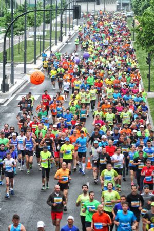 Un momento de la Maratón de Vitoria del pasado domingo 11 de mayo de 2014 Un momento de la Maratón de Vitoria del pasado domingo 11 de mayo de 2014