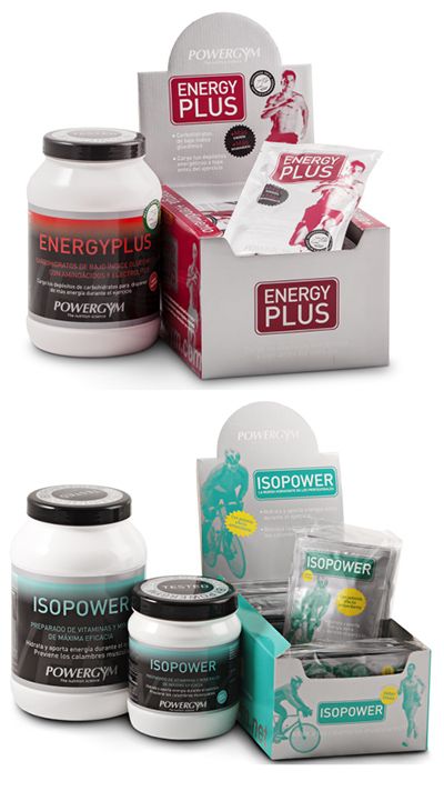 Los diferentes productos de Powergym nos pueden ayudar en cada momento del ejercicio