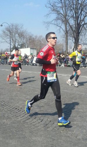 El corredor popular Alfonso Valenzuela ha corrido ya siete maratones