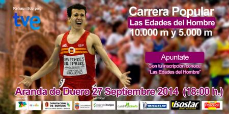 Cartel de la Carrera Las Edades del Hombre