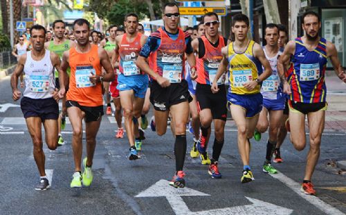 Cabeza de carrera de la carrera de Alicante del circuito Sanitas Marca Running series 2013