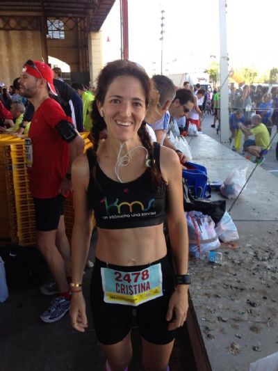 Cristina Osorio fundó la asociación 1km1sonrisa