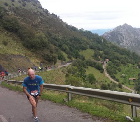 La Cueña les Cabres es la cuesta más dura de la Subida al Angliru
