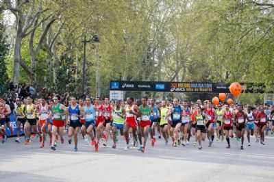Salida del Medio Maratón de Madrid 2013