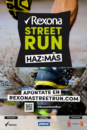Cartel del Circuito Rexona Street Run 2015