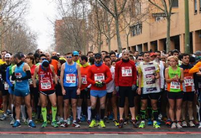 Imagen de la salida de la Media Maratón de Latina, en Madrid