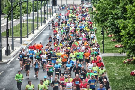 Imagen de la Maratón de Vitoria en la edición de 2014