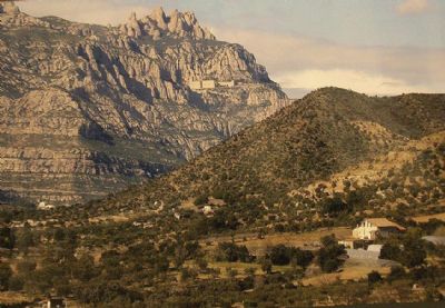 Escenario en el que se celebra la Montserrat Sky Race