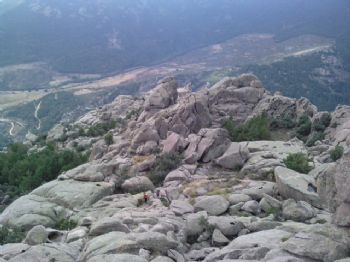 Los tropezones o las caídas están a la orden del día en la montaña