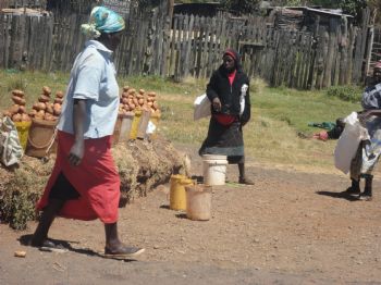 Mujeres de Ziwa, en Kenia