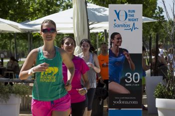 Imagen de uno de los entraenamientos previos a la Yo Dona Run The Night By Sanita