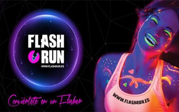 El próximo 10 de julio se celebra la primera edición de la carrera Flash Run en Valencia