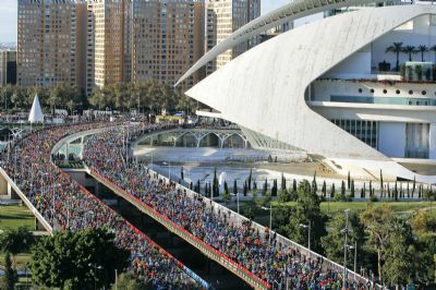 Salida del Maratón Valencia Trinidad Alfonso. Foto: Marga Ferrer