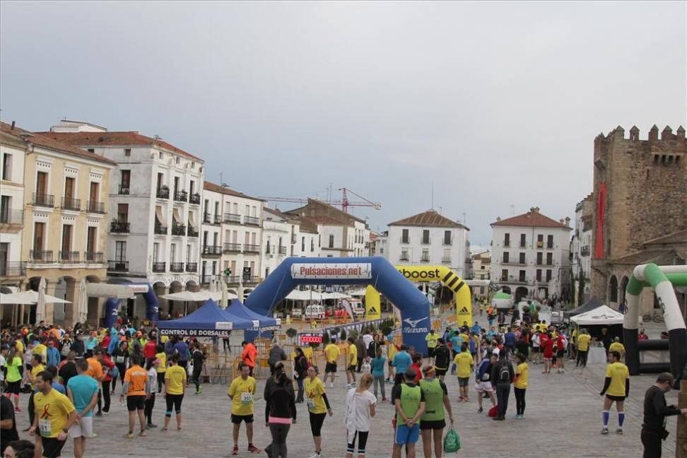 La Plaza Mayor de Cáceres será el lugar de la salida y meta de la carrera Reale Seguros el día 18 de octubre