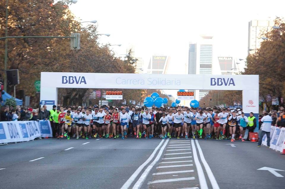 El 29 de noviembre, miles de corredores volverán a correr por la Castellana de Madrid para mostrar su compromiso en la lucha contra la pobreza