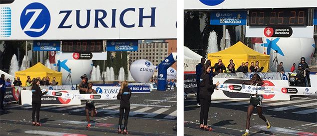 Maratón Barcelona: Triunfo del etíope Sefir y la keniana Aiyabei con record de participación 
