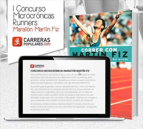 Envía tu crónica del EDP VITORIA-GASTEIZ MARATÓN MARTÍN FIZ 2016 y participa en el sorteo de un libro Correr con Martín Fiz