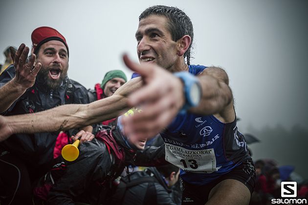 Jokin Lizeaga en Zegama 2016. Foto Jordi Saragossa