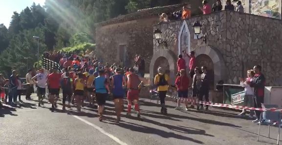 carrera de montaña de Villamalur
