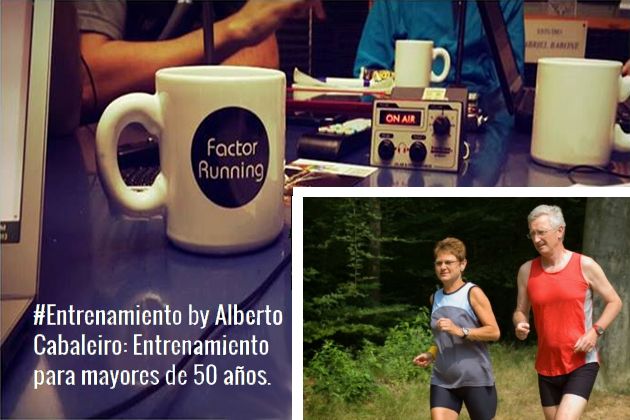 Entrenamiento para mayores de 50 años.