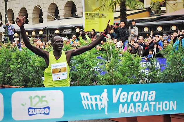 Maratón de Verona, una "Historia de amor" en kilómetros